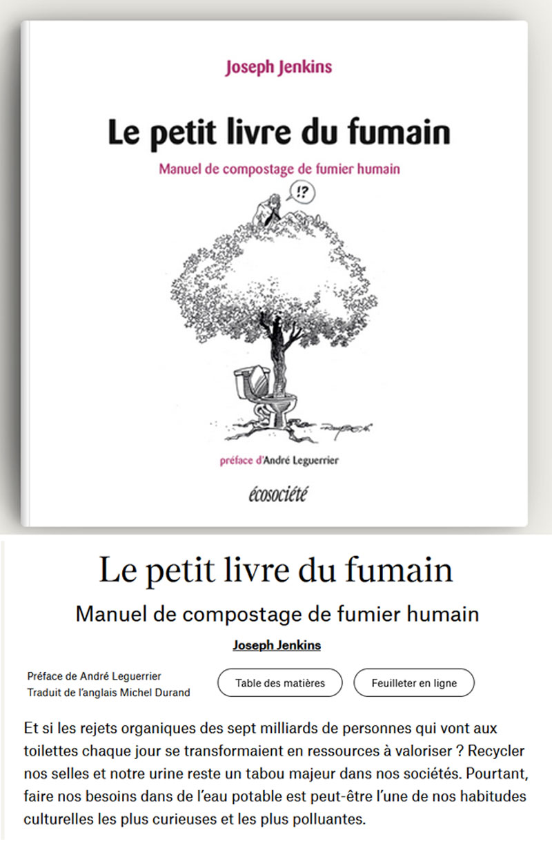 Read the entire Humanure Handbook in French!