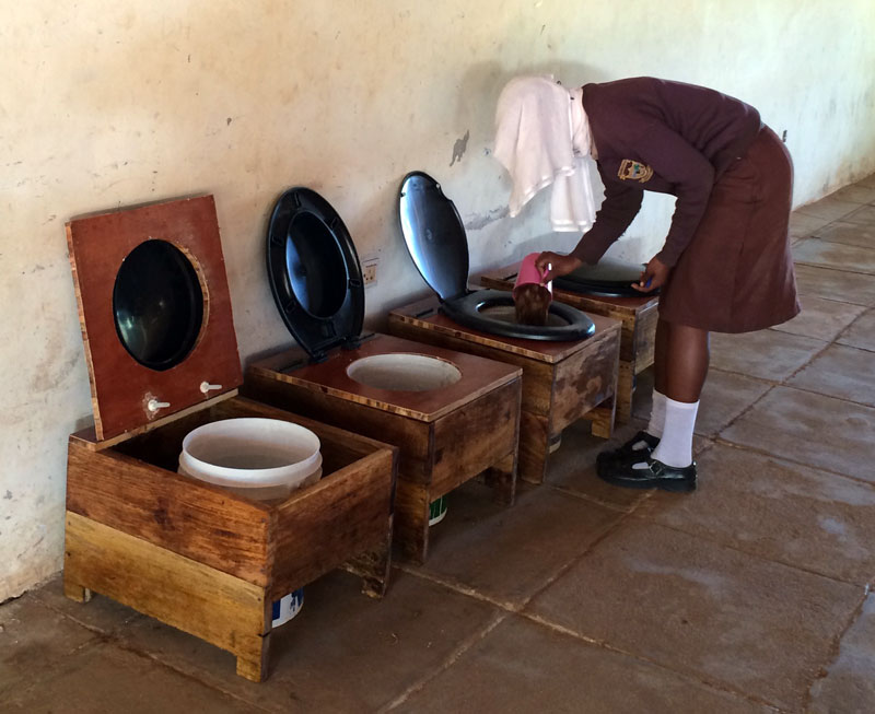 Humanure Compost Toilets in Kenya, Africa