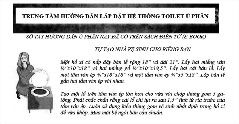Humanure Compost Toilet Manual Vietnamese Translation